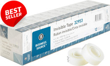 Invisible Tape Value Pack Clear Office Tape Multi Roll Strong Adhesive - US