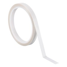 0.2" x 33 Feet High-Temperature PTFE Tape PTFE Fabric Tape, White, 0.18mm Thick