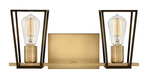 Hinkley Filmore 7 1/2" High Heritage Brass 2-Light Wall Sconce - Picture 8 of 8