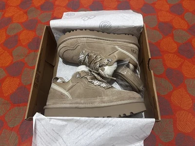 Donna Calde Inverno Scarpe da ginnastica UGG Lowmel Sand in Pelle Scamosciata IT