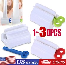 Toothpaste Squeezer Bathroom Tube Easy Stand Dispenser Rolling Holder Seat