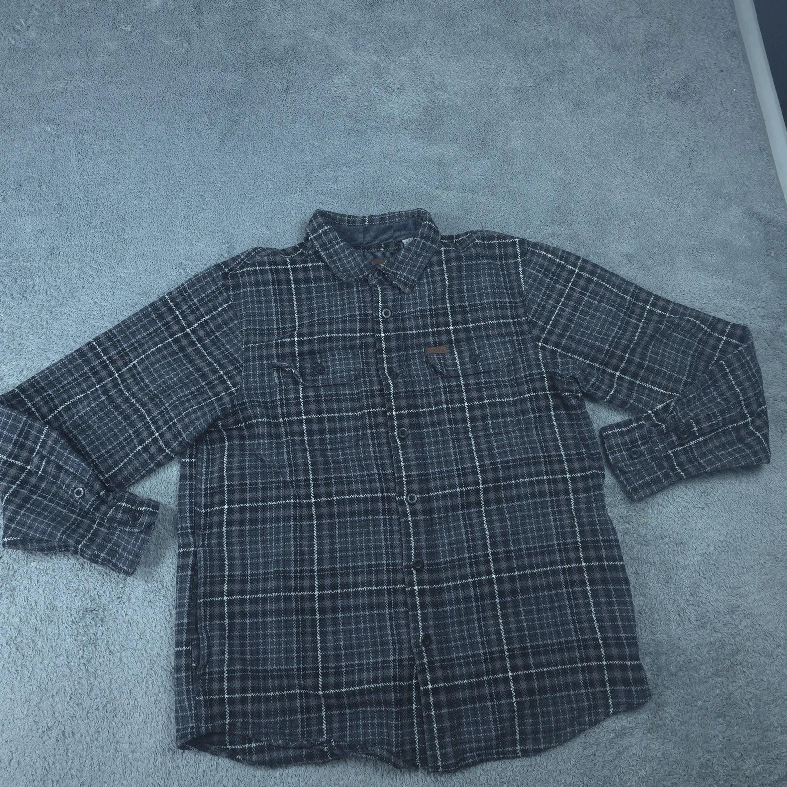 Orvis Shirt Mens Large Gray Plaid Flannel Long Sleeve Button Up Casual Outdoor
Opens in a new window