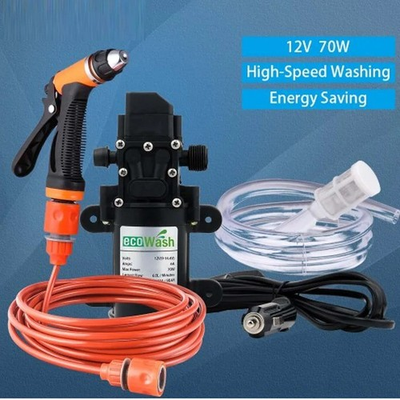 #ad #ad Portable Car Wash 12V High Pressure Washer Pump Kit Auto Cleaning Machine $80.00