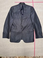 Kenneth Cole Reaction Men's Suit Jacket Blazer 38R Navy Blue