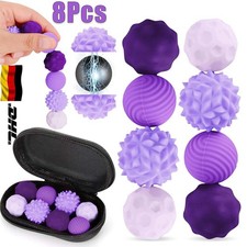 8 Stück Magnetische Fidget Toys Set Silikon Magnetkugeln Stress-Bälle Sensorik