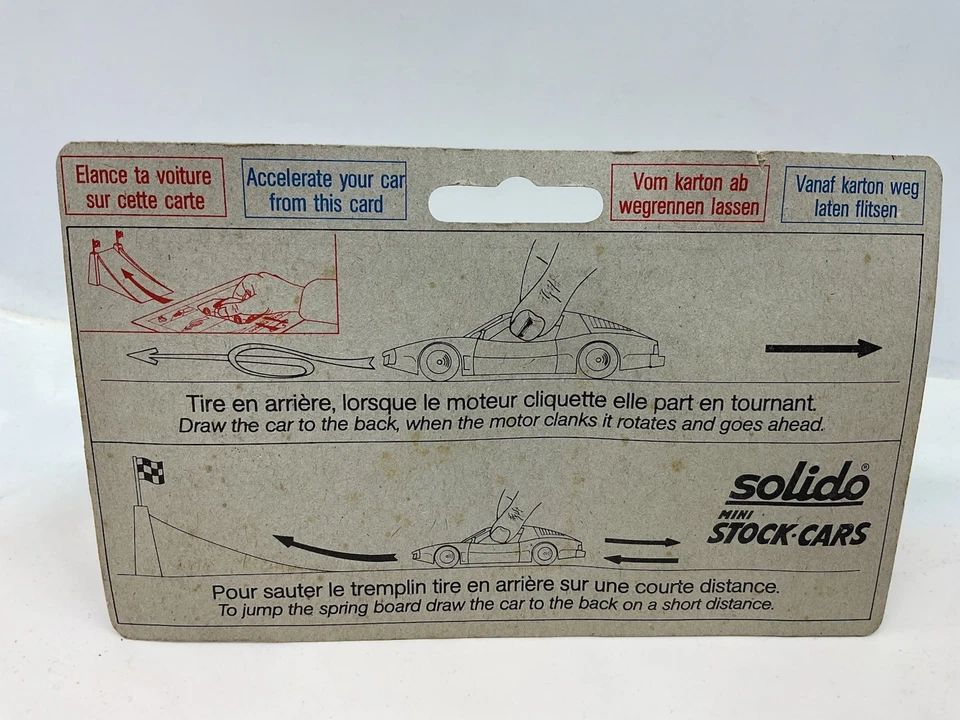 Mini Stock-Cars Jouets Vintage - Photo 2/4