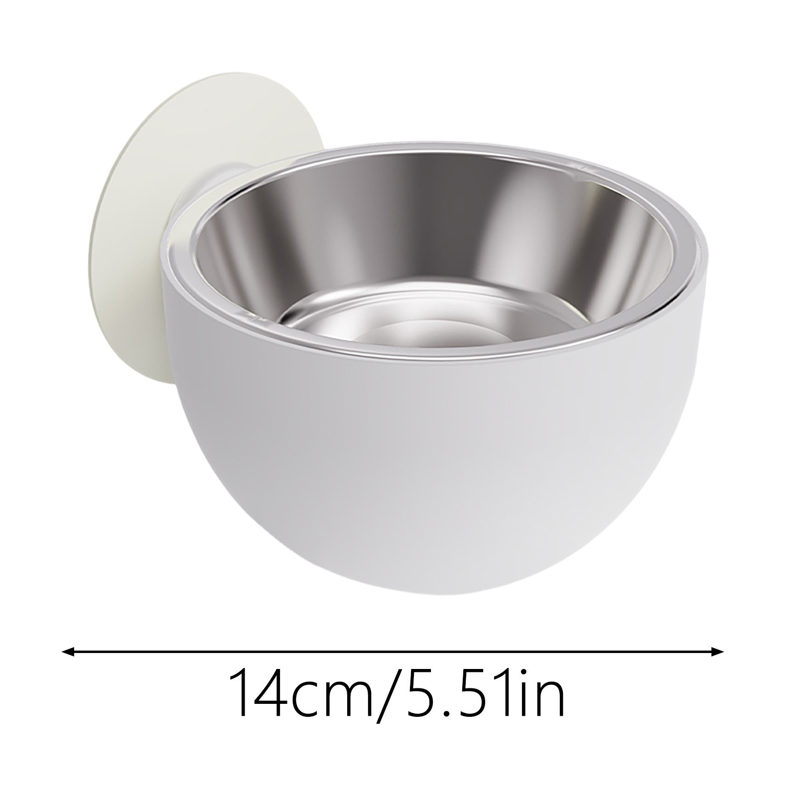 Magnetic Dog Bowl with Strong Magnet Secure Hold Design for Dogs Cats Food Water