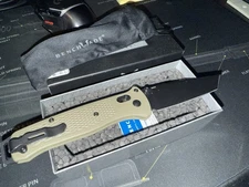 Benchmade 537BK-06 Bailout Ranger Green CPM-S30V TANTO Blade 3.38" Knife NEW