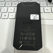 SanDisk PRO-G40 1TB NVMe USB-C SSD (SDPS31H-001T-GBCND) 100% good health tested