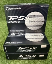 TaylorMade TP5x Stripe Golf Balls 3 Dozen NEW