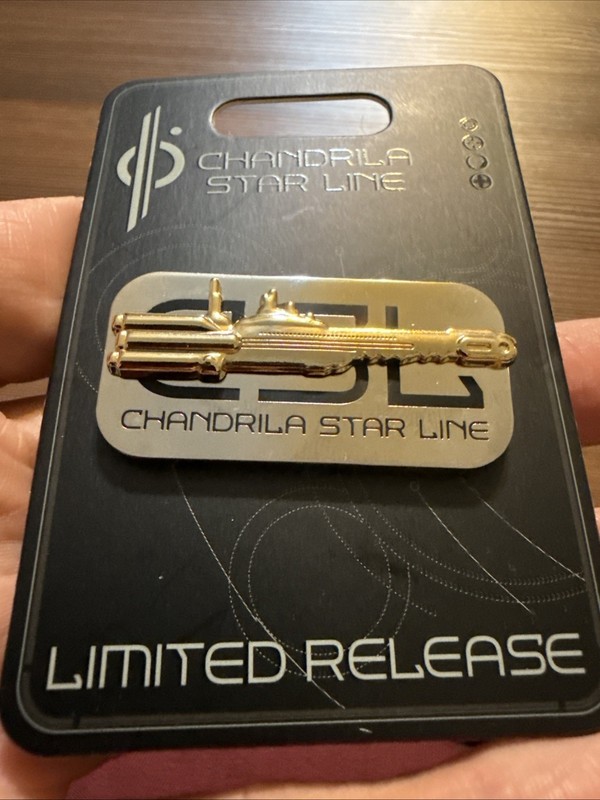 Star Wars Chandrila Star Line Pin Halcyon Slider Galactic Starcruiser LR