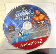 WWE SmackDown! Here Comes the Pain PS2 Game Disc Only NTSC-U/C Multiplayer