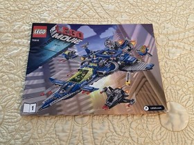LEGO Instruction Manual Booklet The LEGO Movie Benny&rsquo;s Spaceship 70816 No Brick