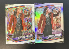 2025 Panini Prizm WNBA Lisa Leslie Silver Prizm & White Seismic Parallel Lot