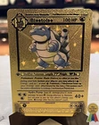 💦Blastoise 1st Edition Gold Pokemon Card Collectible Gift/Display