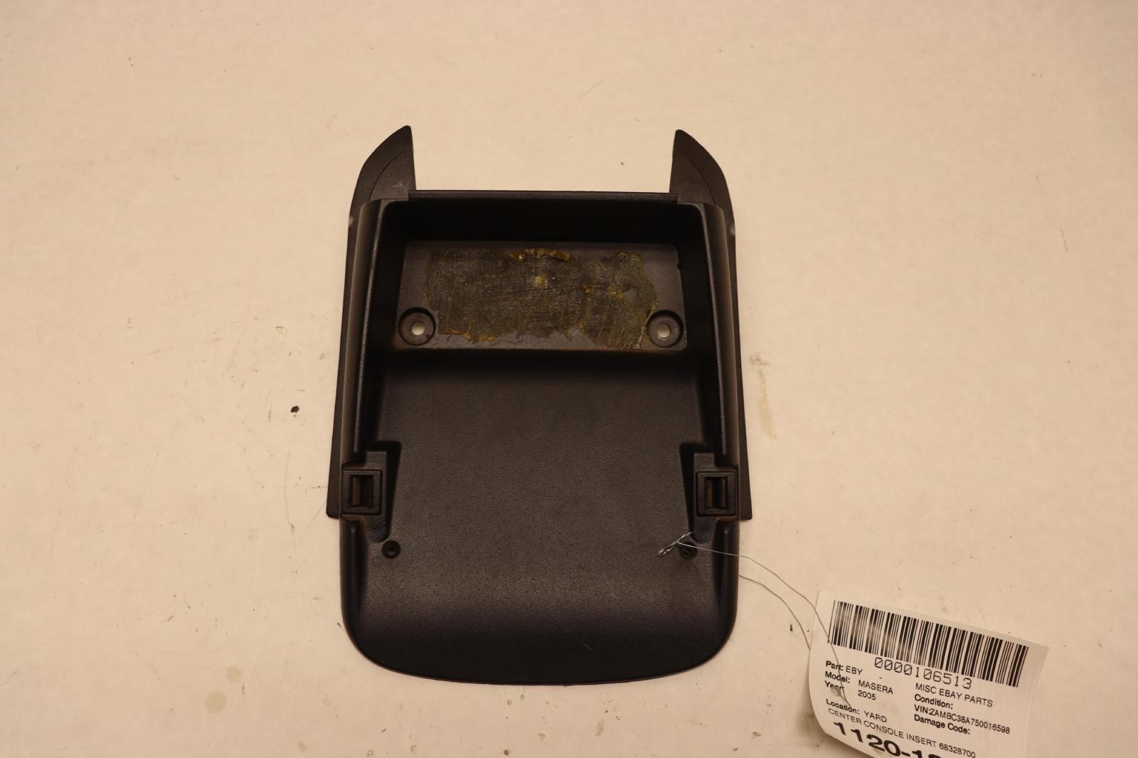 2005-2007 MASERATI COUPE GT DASHBOARD STORAGE COMPARTMENT GLOVE BOX HOUSING OEM