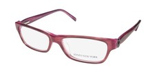 NEW JONES NEW YORK J744 EYEGLASSES PINK WOMENS PLASTIC PINK FULL-RIM 53-15-135