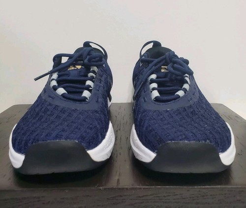 Under Armour TriBase Reign 5 Navy Midshipmen Training Shoes Men's Size 8 New - Picture 7 of 11
