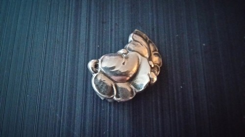 Georg Jensen Sterling Silver Single Clip On Earring No 50 A. - Picture 5 of 8