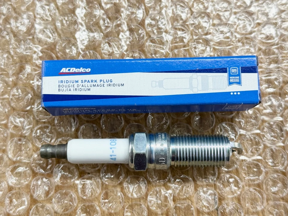 Iridium Spark Plugs GMC CHEVROLET BUICK GM ACDelco 41-108 4pcs SET OEM NEW - Image 4 of 4