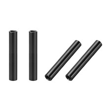 4pz M3x30mm Diam. 6mm Alluminio Distanziatore Colonna Distanziatore Femmina Nero