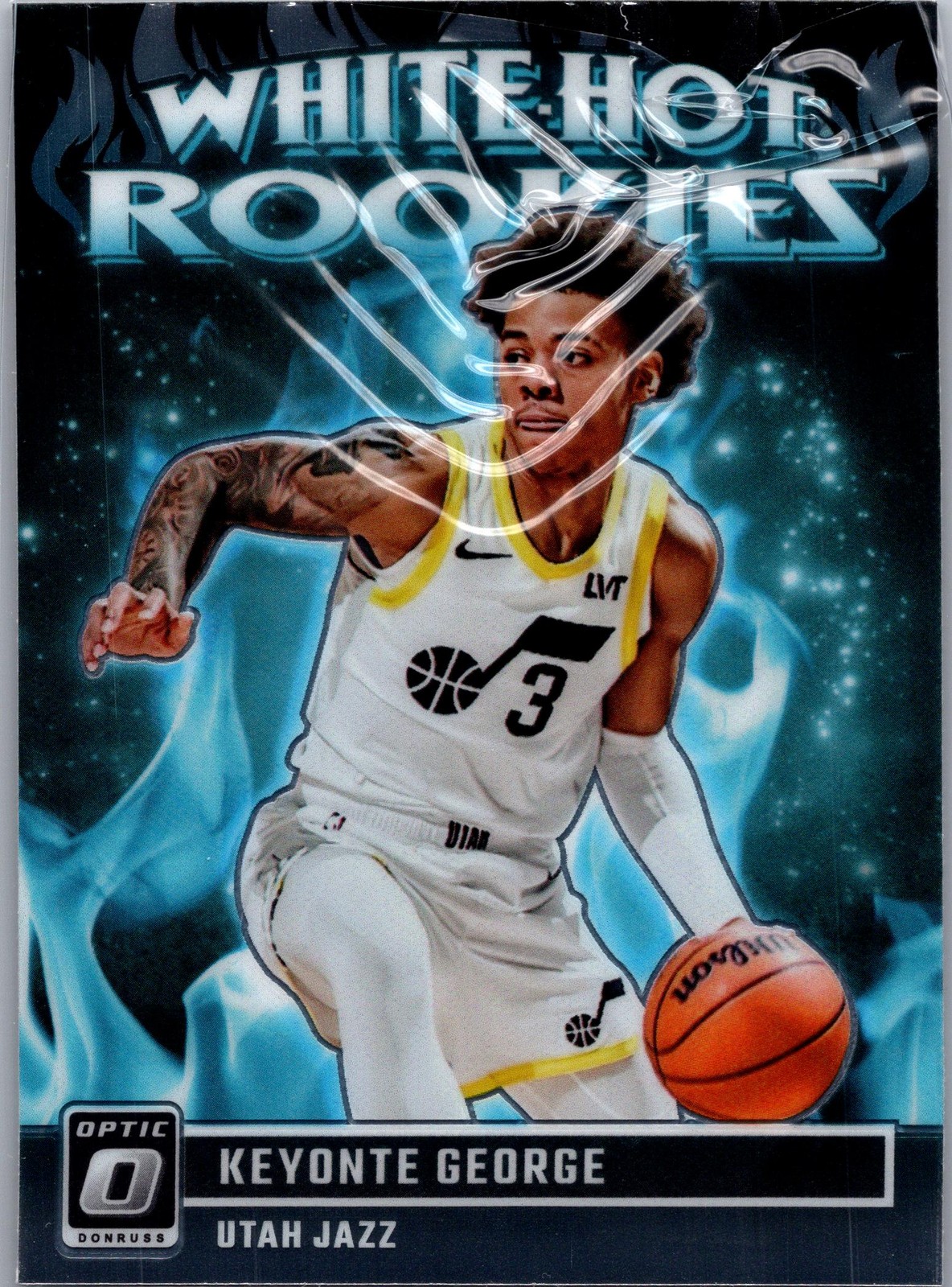 2023-24 Donruss Optic - White Hot Rookies #12 Keyonte George