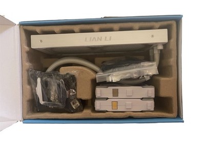 Lian Li Galahad AIO 240 Uni Fan SL120 Edition Liquid CPU Cooler White