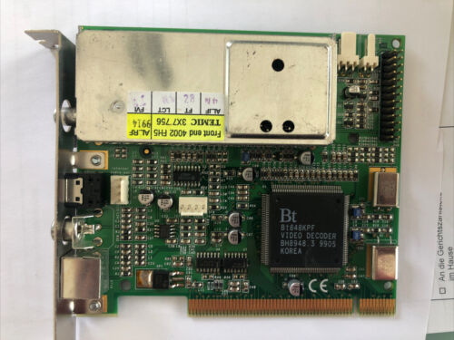 Pinnacle Systems GmbH miro video pctv / pulid 660352 / PCI TV Karte - Bild 1 von 3