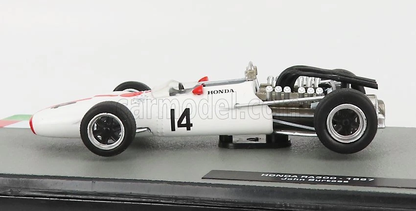 MODELLINO AUTO STATICO DIECAST HONDA F1 RA300 #14 1967 JOHN SURTEES SCALA 1/43 - Immagine 3 di 4