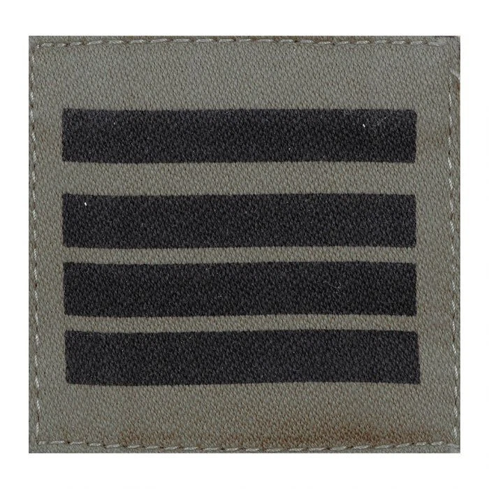 GALON POITRINE COMMANDANT BASSE VISIBILITE GRADE DE COMBAT BV ENTIEREMENT NEUF