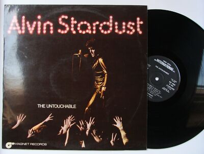 Alvin Stardust The Untouchable Italy LP 1973 Magnet ILS 9035