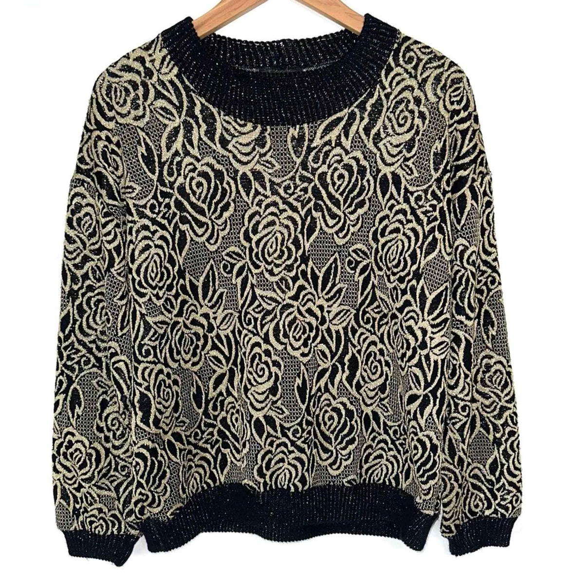 Lurex metallic pullover hot sale