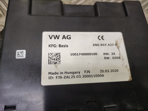 VW Crafter 2018-ON Control Module 2N0907427P/65.25816-7013 ref D270 - Picture 2 of 5