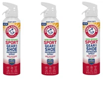 BL Arm & Hammer Refresher Spray Sport Gear & Shoe 6.7oz each - Three Pack*