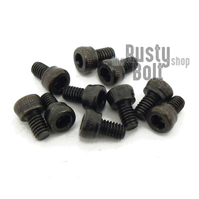 M2.5 x 4mm, Socket Head Cap Screws, 12.9 Steel, Black Oxide
