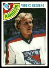 1978-79 Topps Anders Hedberg New York Rangers #25