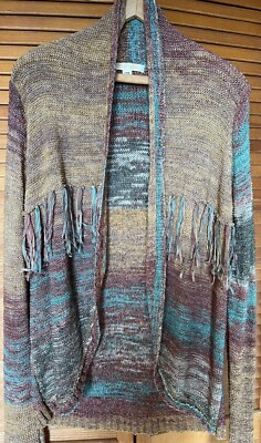 KNIT SWEATER FRINGE 