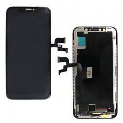 Écran LCD Complet Avec Vitre Tactile Pour IPhone X - Noir - Remplacement Neuf, Fabriqué En France