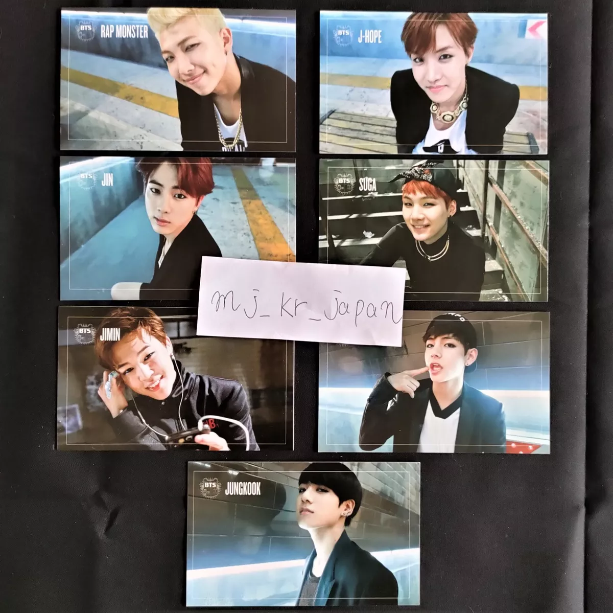 BTS Dark & Wild Danger Official Photo Card Photocard PC F/S Bangtan