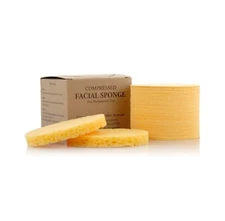 50 Appearus Compressed Natural Cellulose Facial Sponges Professional -  S1902Yx1