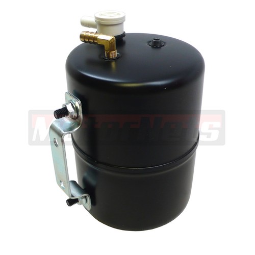 Black Brake Vacuum Canister Reservoir Brake Booster Can GM Chevy Mopar
