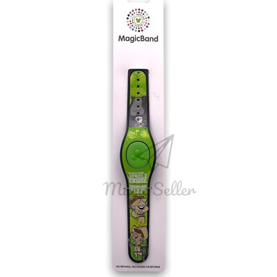 New Disney Parks Jungle Cruise Excursions Magic Band   Daily Edition, NWT