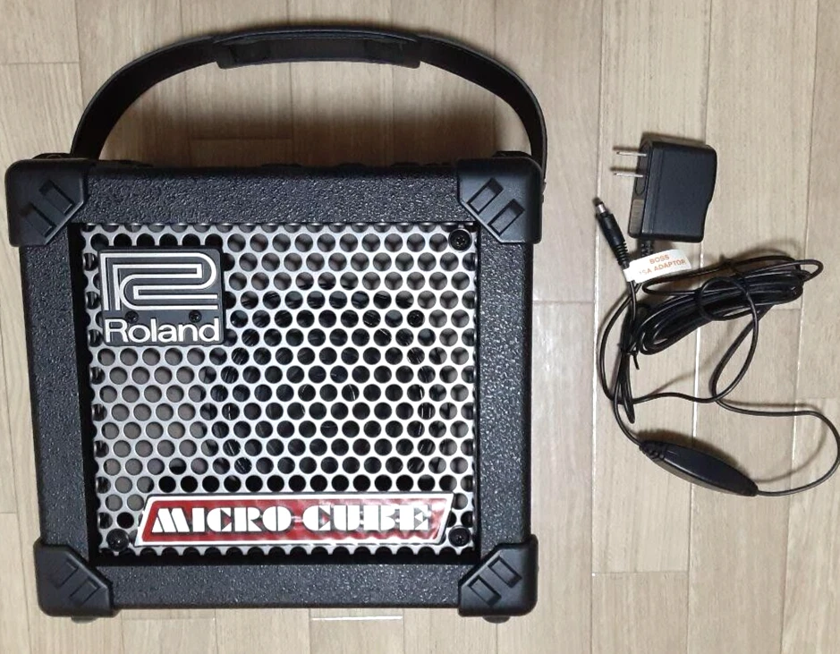 ROLAND MICRO CUBE Black Guitar Amp Used From Japan 761294504567 | eBay
