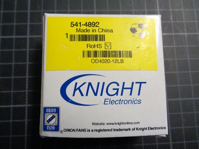 1 x Knight Electronics Lüfter 541-4892