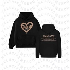 TWICE: Ready to Be US Tour 2023  RARE / SOLD OUT Heart Hoodie   Size Medium