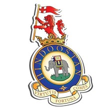 THE DUKE OF WELLINGTON'S REGIMENT STICKER - BRITISH ARMY - THE DUKES