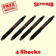 Skyjacker 4 Shocks Black MAX 3-6" Fr 1.5-5" Rear Lift for Ford F-250 4WD 87-97