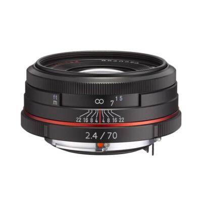 PENTAX HD DA 70mm F2.4Limited Black Single Focus Lens for K-mount