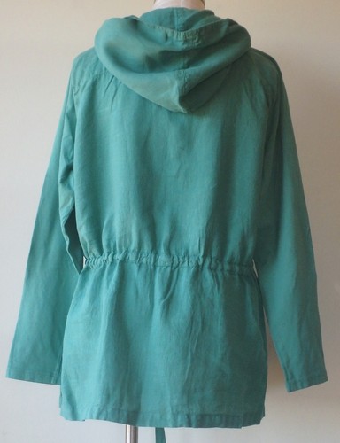 FLAX Designs Boardwalk Jacket M & L NWT URBAN SPEARMINT - Picture 5 of 7
