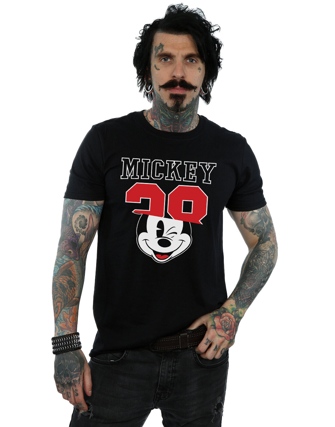 Disney Men's Mickey Mouse Split 28 T-Shirt